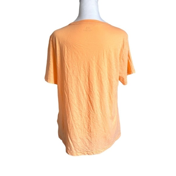 J. Crew 100% Cotton Peach Orange Short Sleeve Tee Size L - Picture 3 of 17